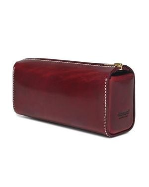 Old Trend Portable Genuine Leather Utility Box - Red