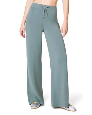 Spanx Airessentials Wide Leg Pants - Blue