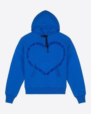 le PERE Hk Versailles Hearts Hoodie - Blue