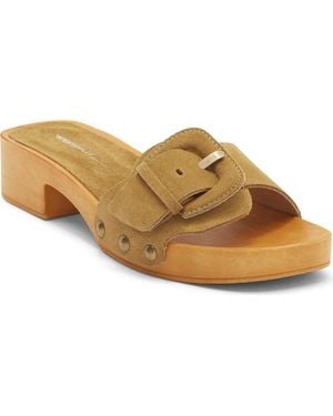 INTENTIONALLY ______ Mar Clog Sandal - Brown