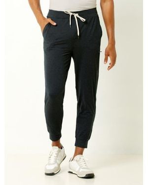 Single Stitch Everyday Drawstring Jogger - Black