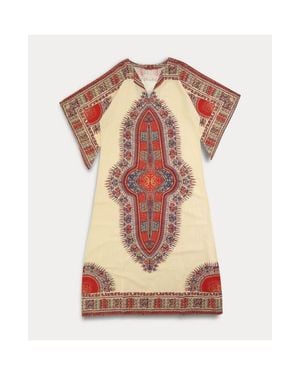 Fortela Amira Printed Cotton Dress - Pink