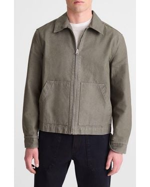 Madewell Reverse Sateen Service Jacket - Gray