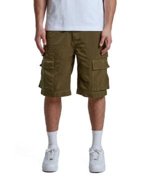 Purple Brand Woven Cargo Shorts - Green
