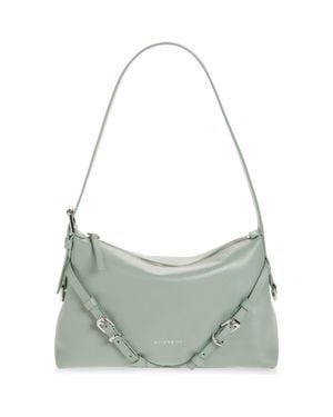 Givenchy Mini Voyou Leather Shoulder Bag - Green