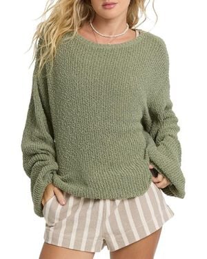 Billabong Open Air Crewneck Sweater - Green