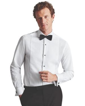 Charles Tyrwhitt Bib Front Evening Shirt - Gray