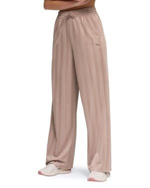 PUMA League Wide Leg Pants - Natural