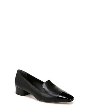 Veronica Beard Cecile Cap Toe Loafer - Black