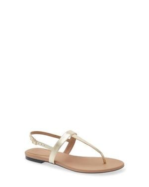BOSS Cristas Slingback Sandal - Natural