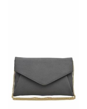 Moda Luxe Stylish Cara Clutch Bag For Chic Nights Out - Metallic