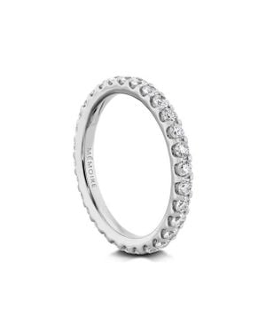 Memoire Odessa Diamond Eternity Band Ring - White