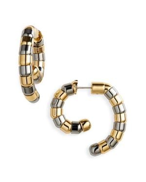 DEMARSON Luna Rumi Beaded Convertible Earrings - Metallic