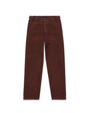 Fortela Wnewfatigue Moleskin Fatigue Pants - Purple