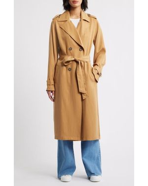 Cloth & Stone Trench Coat - Natural