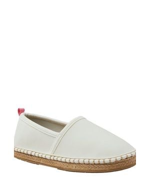 Lands' End Kids Espadrille Beach And Water Shoes - White