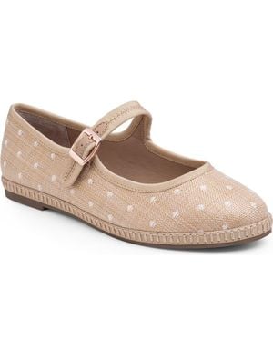 Me Too Gracie Mary Jane Flat - Natural