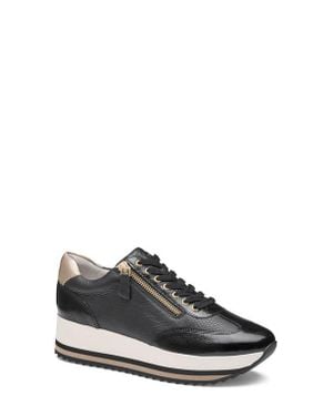 Johnston & Murphy Gracie Side Zip Sneaker - White