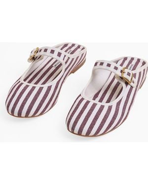 Charlotte Stone Willow Mary Jane Ballet Slide - Multicolor