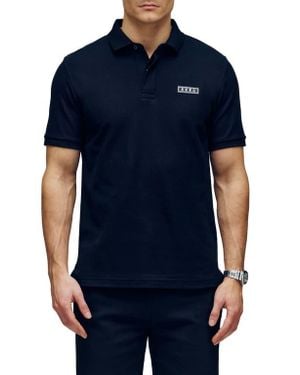 Psycho Bunny Axton Pima Cotton Piqué Polo - Blue