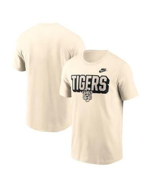 Nike Auburn Tigers Team Bold T-Shirt - Natural