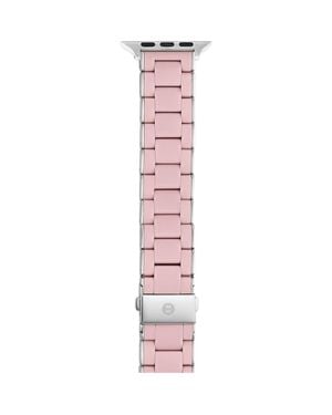Michele Silicone 20Mm Apple Watch Watchband - Pink
