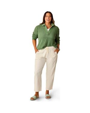 Carve Designs Zoe Twill Pant - Green