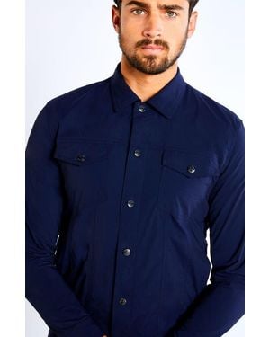Anatomie Daniel Denim-Style Jacket - Blue