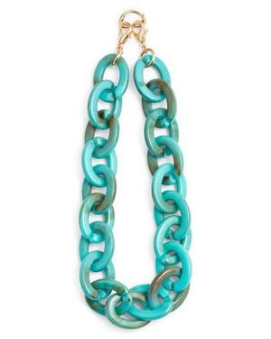 BaubleBar Chain Link Phone Wrist Strap - Blue