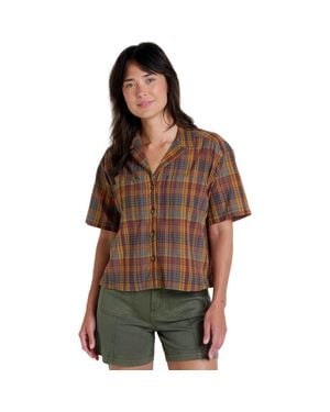 Toad & Co. Fletcher Short Sleeve Shirt - Brown