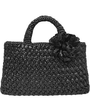 Carmen Sol Positano Raffia - Black