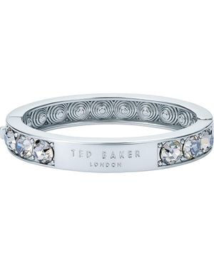 Ted Baker Rosie Crystal Hinged Bangle Bracelet - Blue