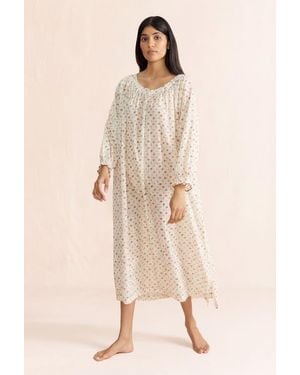 If Only If Polly Nightdress - Natural