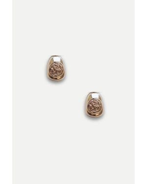 DANIELA MILLAN JEWELRY Halo Stud Earrings - Metallic