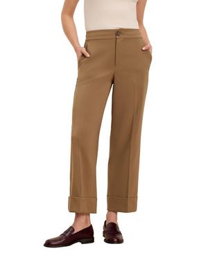 NIC+ZOE Clarendon Stretch Ankle Pants - Natural