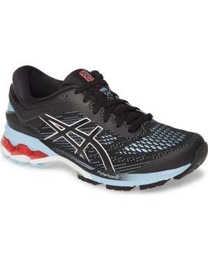 Asics Gel-Kayano 26 Water Repellent Running Shoe - Black