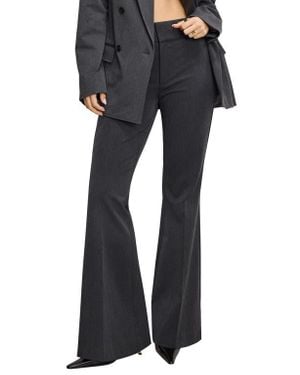 GOOD AMERICAN Essential Flare Leg Pants - Blue