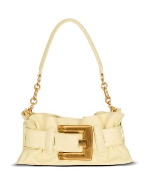 Balmain Mini Anthem Shoulder Bag - Metallic