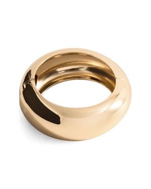 Mango Rigid Volume Bangle - Metallic