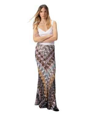 Missoni Flared Long Skirt - Multicolor