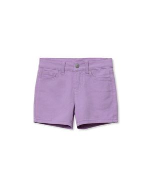 Lands' End Girls Twill 5 Pocket Shorts - Purple