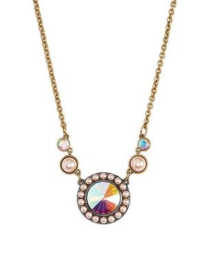 Kurt Geiger Octavia Pendant Necklace - Metallic