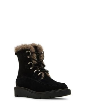 Blondo Monday Waterproof Lace-Up Boot - Black
