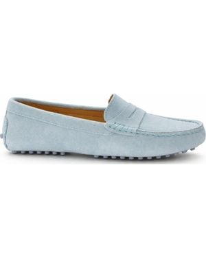 Menina Step Oporto Moccasin Loafer - Blue