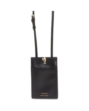 Loulou de Saison Mini Neri Leather Crossbody Bag - Black