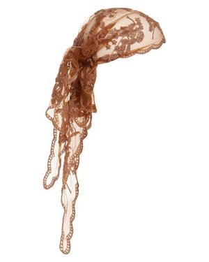 BP. Lace Hair Scarf - Brown