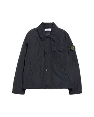 Stone Island Water Repellent Down Jacket - Blue