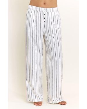 Honeydew Intimates Nap Era Striped Pajama Pants - White