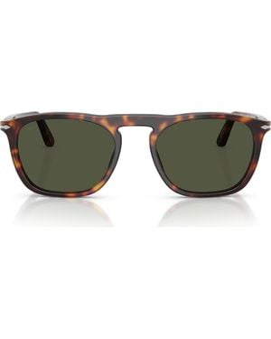 Persol Gae 55Mm Square Sunglasses - Brown