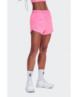 On Shoes Performance 3 Inch Training Shorts - Pink